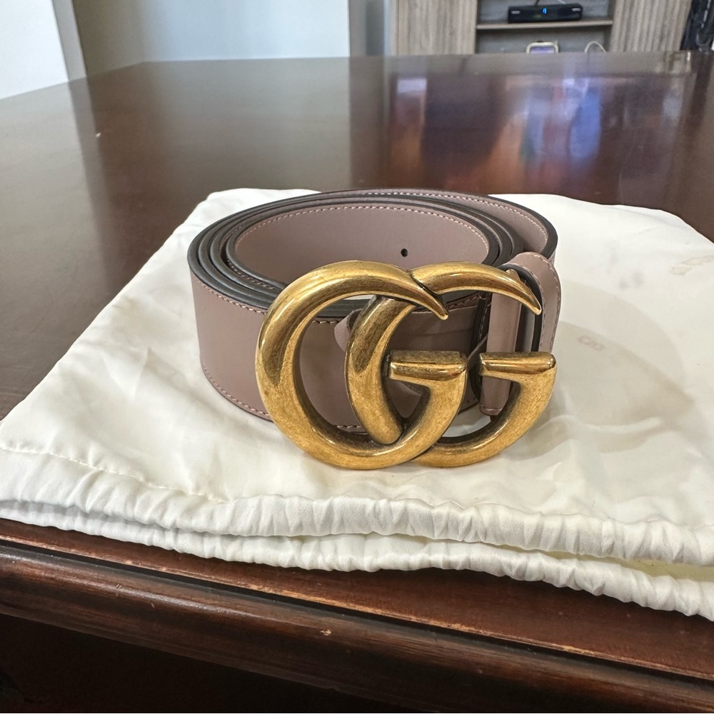 Gucci Marmont Thick Belt